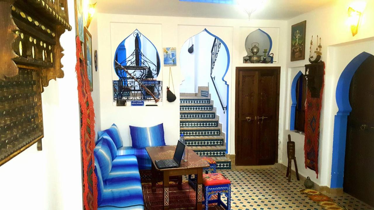 シェフシャウエン Dar Essaouyry Bed & Breakfast エクステリア 写真